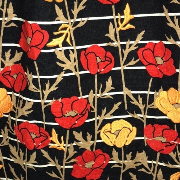 Lands' End Phipps Floral Embroidered Shift Dress - Picture 4 of 8